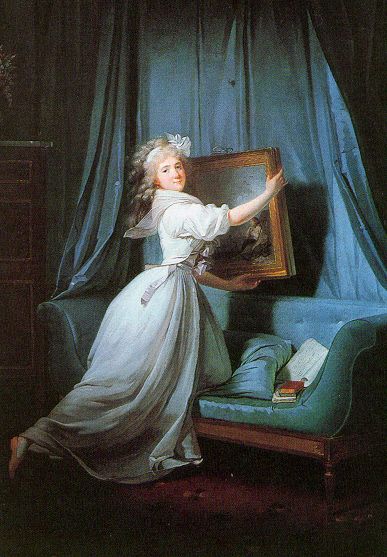 Rosalie Duthe 1792 Henri-Pierre Danloux 1753-1809 Staatliche Kunsthalle Karlsruhe